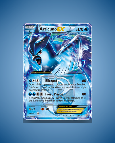 Articuno-EX (Plasma Storm) #25