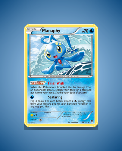 Manaphy (Plasma Storm) #34