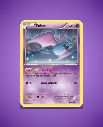 Zubat (Plasma Storm) #53