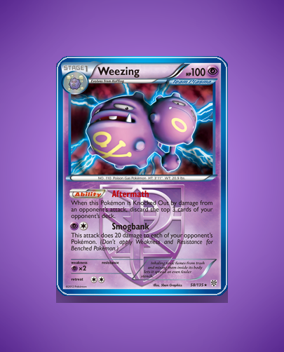 Weezing (Plasma Storm) #58