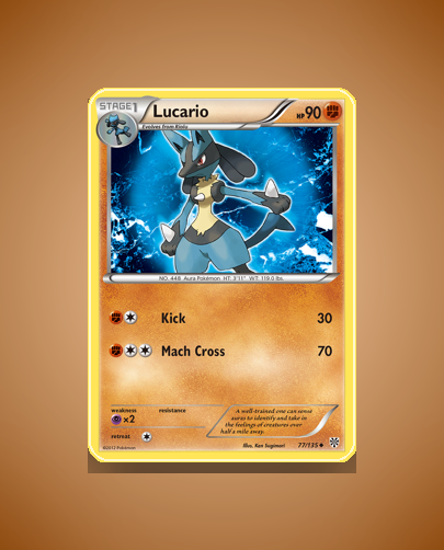 Lucario (Plasma Storm) #77