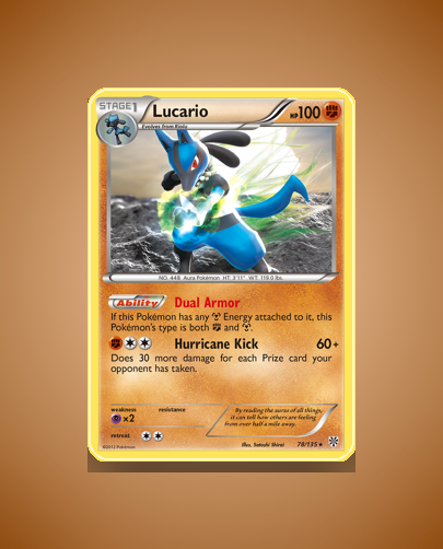 Lucario (Plasma Storm) #78