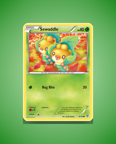 Sewaddle (Plasma Storm) #8