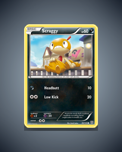 Scraggy (Plasma Storm) #85