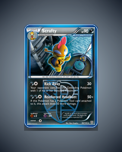 Scrafty (Plasma Storm) #86