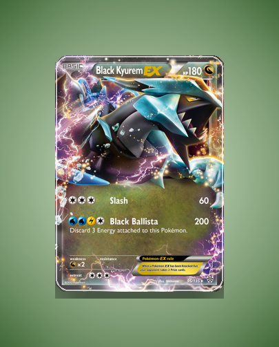 Black Kyurem-EX (Plasma Storm) #95