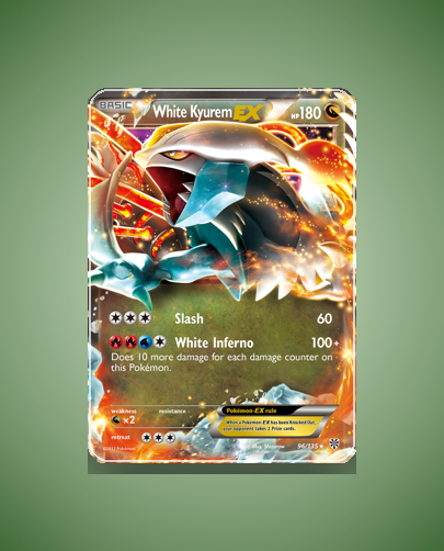 White Kyurem-EX (Plasma Storm) #96