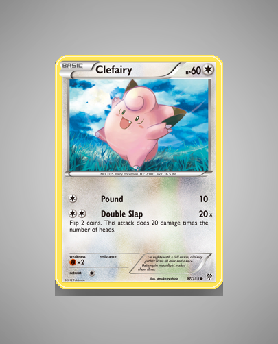 Clefairy (Plasma Storm) #97