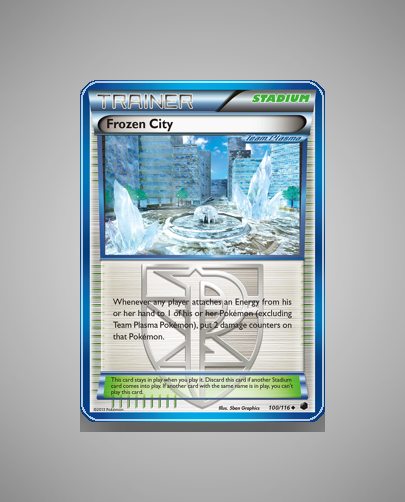 Frozen City (Plasma Freeze) #100