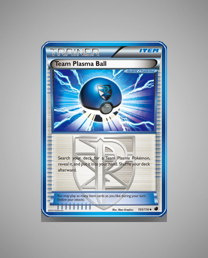 Team Plasma Ball (Plasma Freeze) #105