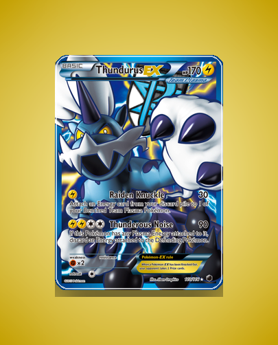 Thundurus-EX (Plasma Freeze) #110