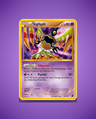 Sigilyph (Plasma Freeze) #118