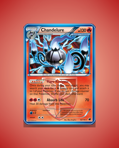 Chandelure (Plasma Freeze) #16