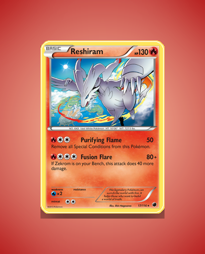 Reshiram (Plasma Freeze) #17