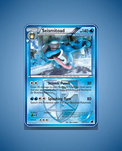 Seismitoad (Plasma Freeze) #26