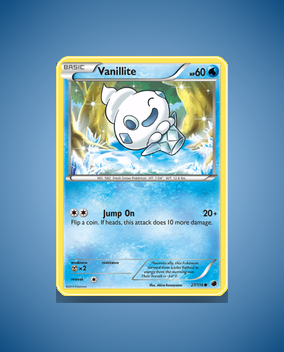 Vanillite (Plasma Freeze) #27