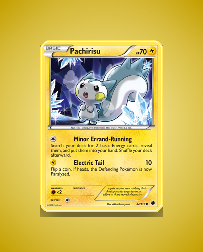 Pachirisu (Plasma Freeze) #37