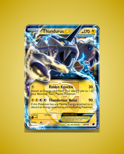 Thundurus-EX (Plasma Freeze) #38