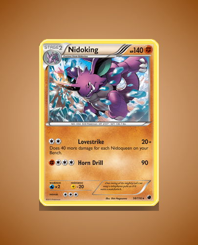 Nidoking (Plasma Freeze) #58