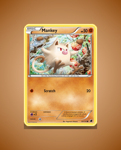 Mankey (Plasma Freeze) #59