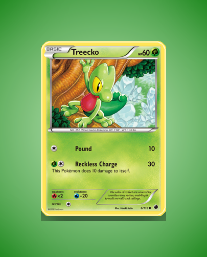 Treecko (Plasma Freeze) #6