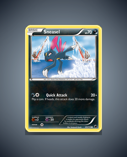 Sneasel (Plasma Freeze) #65