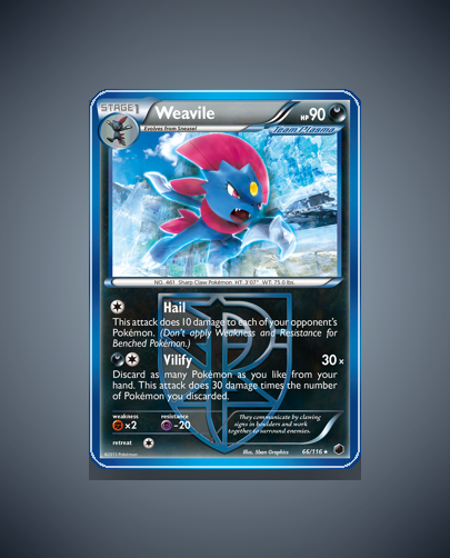 Weavile (Plasma Freeze) #66