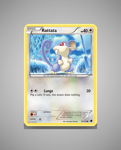 Rattata (Plasma Freeze) #87