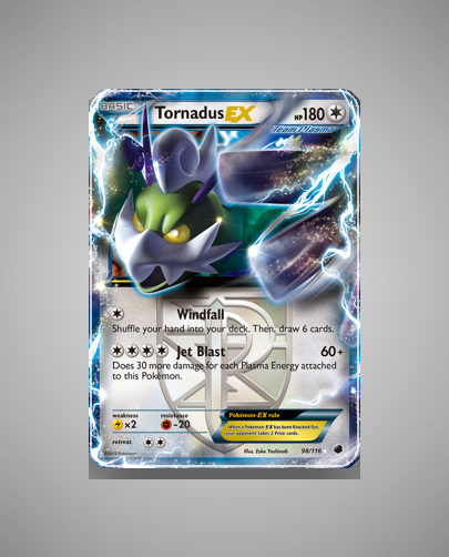 Tornadus-EX (Plasma Freeze) #98