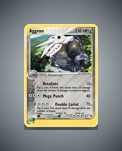 Aggron (Ruby Sapphire) #1