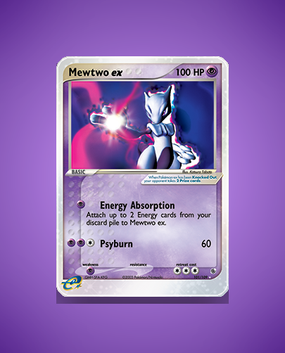 Mewtwo ex (Ruby Sapphire) #101