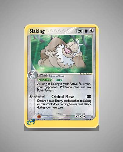 Slaking (Ruby Sapphire) #12