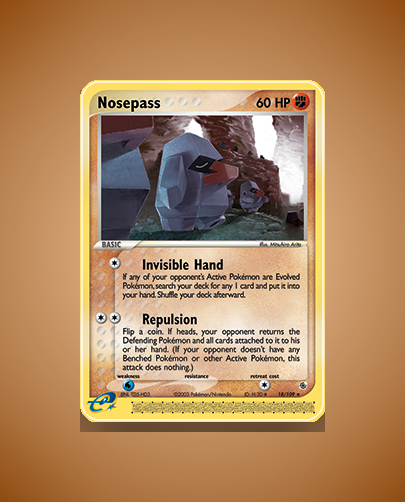 Nosepass (Ruby Sapphire) #18