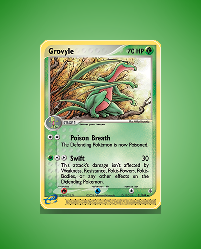 Grovyle (Ruby Sapphire) #31