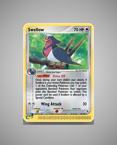 Swellow (Ruby Sapphire) #46