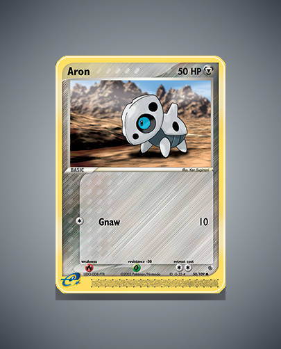 Aron (Ruby Sapphire) #50