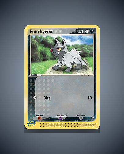 Poochyena (Ruby Sapphire) #63