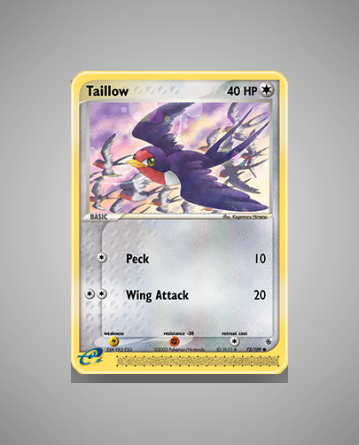 Taillow (Ruby Sapphire) #72