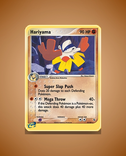 Hariyama (Ruby Sapphire) #8
