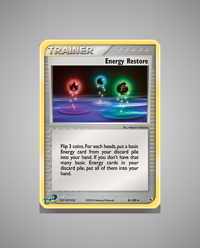 Energy Restore (Ruby Sapphire) #81