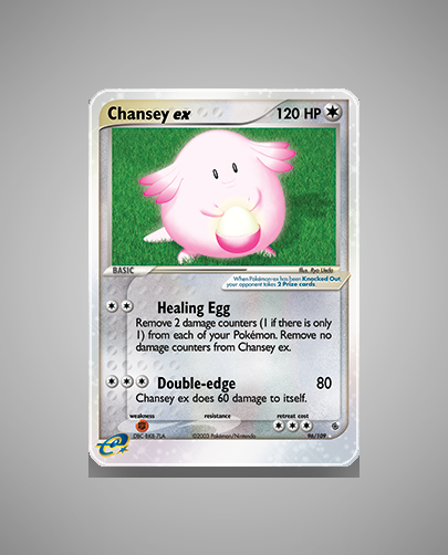 Chansey ex (Ruby Sapphire) #96