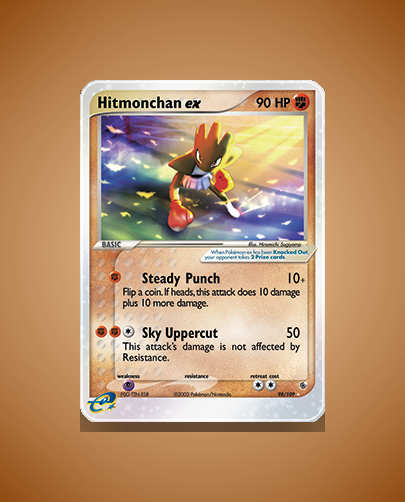 Hitmonchan ex (Ruby Sapphire) #98