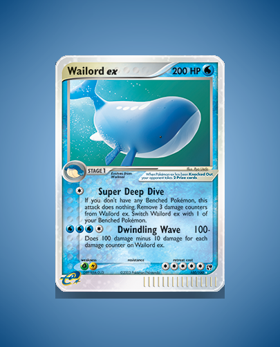Wailord ex (Sandstorm) #100