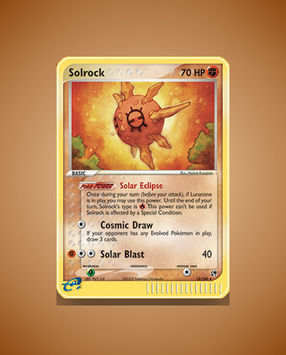 Solrock (Sandstorm) #13