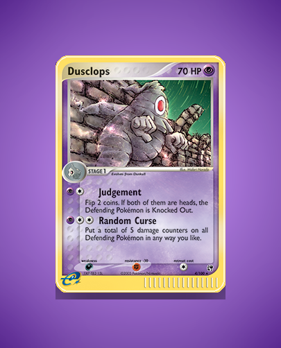 Dusclops (Sandstorm) #4