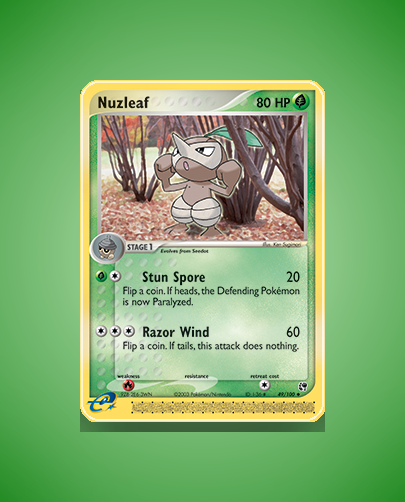 Nuzleaf (Sandstorm) #49