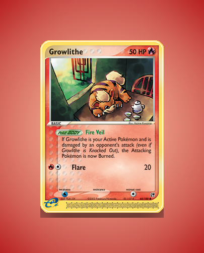 Growlithe (Sandstorm) #65