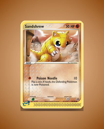 Sandshrew (Sandstorm) #75