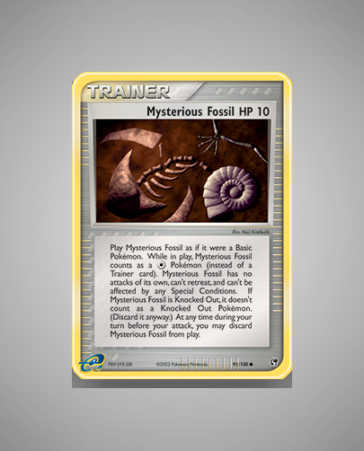 Mysterious Fossil (Sandstorm) #91