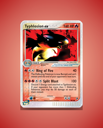 Typhlosion ex (Sandstorm) #99